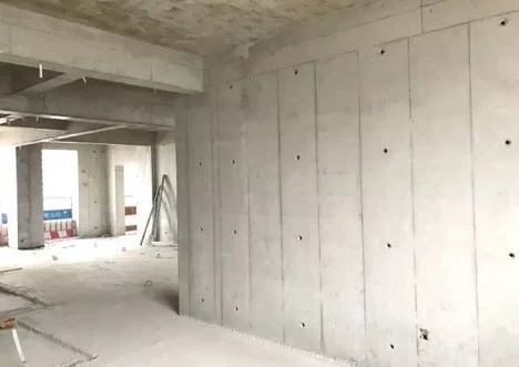 El efecto de desmontaje de los encofrados de hormigón de aluminio
