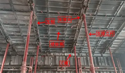 coffrage béton sol