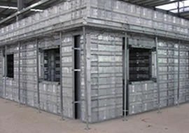 encofrado de aluminio para viviendas