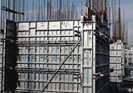 encofrado de aluminio para viviendas
