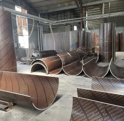 encofrado de madera columna