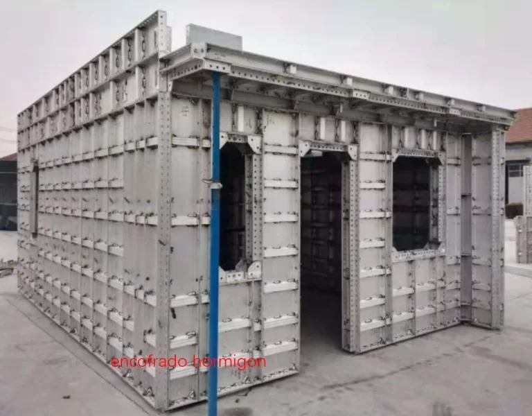 Puntos de control durante la instalación del encofrado hormigón de aluminio